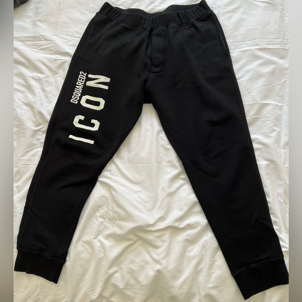 Dsquared ICON sweatpants (check my other ads for matching hoodie) Size L